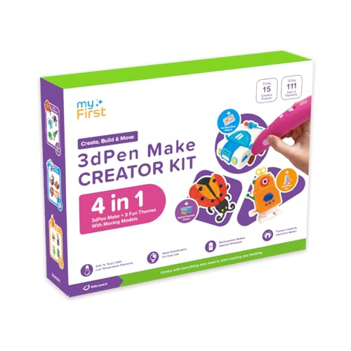 myFirst 3dPen Make Creator Kit (Red)