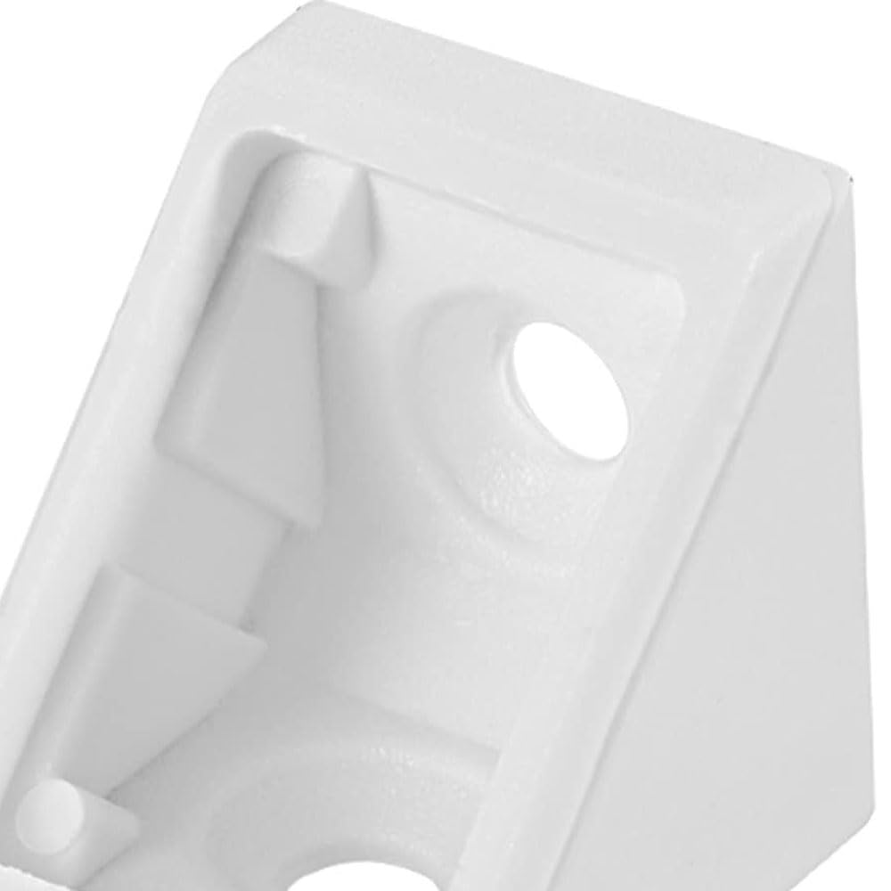 20 Pezzi Staffe Angolari, 50x50mm Squadrette Angolari, Supporti Angolo Retto Staffe a Forma di L 20 Pezzi Staffe Angolari, 50x50mm Squadrette Angolari, Supporti Angolo Retto Staffe a Forma di L