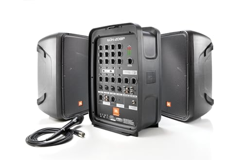 Amazon | JBL EON208P ポータブルPAシステム Bluetooth対応 (スタンド