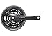 SHIMANO Acera Trekking FC de M361 Cuadrado 7/8 Compartimento de bielas, Color...