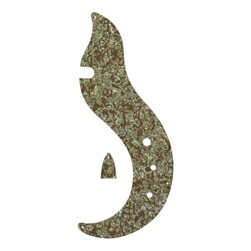 エレキギターのピックガード ギターパーツ - ヴィンテージ 12 弦ギター ピックガード & トラスコード 1 セット(Style 8)