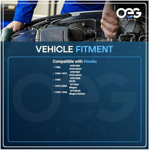 OEG Parts New Starter Compatible with Honda VF750CD Magna Deluxe 1995-1996, VF750C Magna 1994-2003, VFR750R RC30 1990, VFR750F Interceptor 1986-97 SMU0099 41054189 31200MZ5003 31200MR7018 31200MR7008 by Parts Player - Image 4