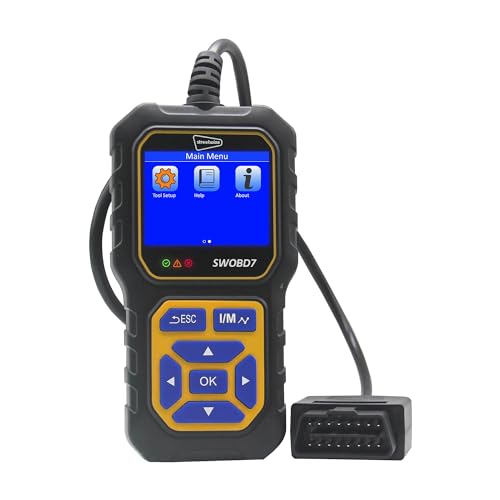 Streetwize - OBD2 Digital Auto Diagnostic Fault Code Reader Plug & Play | Malfunction Indicator Light, Trouble Code Reader, Fault Scanner | Diagnostic Tool Engine Faut SWOBD7