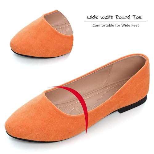 Image of SAILING LU Casual Shoes for Women Dressy Ballet Flats | Comfort Fit, Work Shoes,Casual for Women, Slip-Ons Loafers