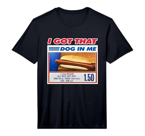Retro Vintage I Got that Dog in Me Funny Hotdog Men Women Performance T-Shirt