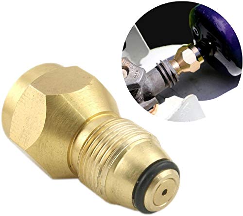 Rainbow Store Propane Refill Adapter Lp Gas 1 Lb Cylinder Tank Coupler Heater Bottles Coleman