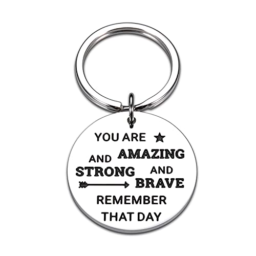 Inspirational Gifts for Women Men Daughter Son Keychain from Mom Dad to Kids Teen Boys Girls Birthday Christmas Valentine Graduation Gifts for Him Her Friend Students Nurse Coworker Colleague Presents