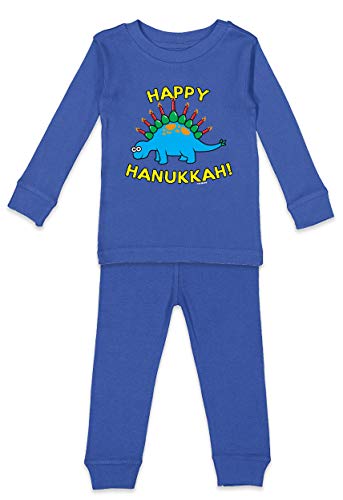 Haase Unlimited Happy Hanukkah Dinosaur Menorah Kids Shirt & Pants Set