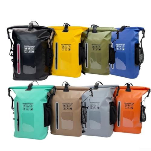 Mochila de pesca y actividades al aire libre de 25 L que separa ropa seca y mojada 4