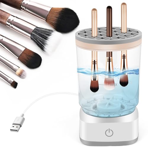 Alaoo Elektrischer Make-up-Pinselreiniger, Automatisches...