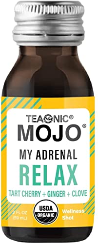 Teaonic Adrenal And Immune Support Wellness Shots Combo, Pack Of 24 Wellness Shots - My Adrenal Mojo And My Immunity Mojo #TOP14