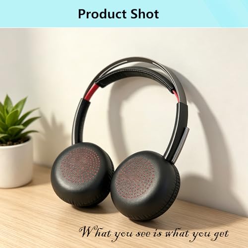 Almohadillas para auriculares Voyager 4320 UC compatibles con Plantronics Voyager 4310 UC/4320 UC/Voyager Focus UC B825/Focus 2 UC B835/Poly Blackwire 5220/5210/5200/7225 miniatura 6