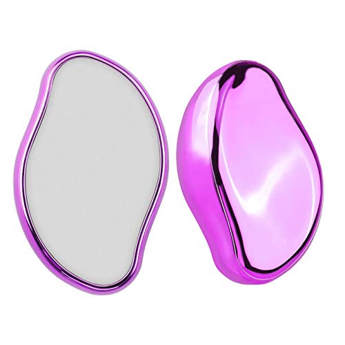 Crystal Hair Eraser, Painless Hair Removal Tool Magic Hair Eraser Crystal Hair Remover for Arms Legs Back, Painless Exfoliation Hair Eraser Hair Removal Tool for Men and Women