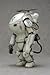 Wave Maschinen Krieger S.A.F.S.SPACE TYPE 2C Super Bowl (Moom Snowman) 1/20 Scale, Total Height Approx. 4.7 inches (12 cm), Plastic Model MK-081 (Robot)