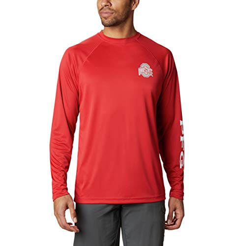 Terminal Tackle chemise à manches longues Columbia homme grande taille XXXXL en couleur d'équipe