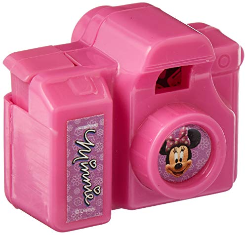 amscan Clicking Camera | Disney Minnie Mouse Collection | Party Accessory, Pink, 1 3/4" (394717)