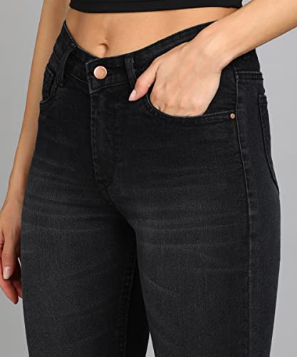 Image of Urbano Fashion Women's Skinny Fit High Rise Jeans