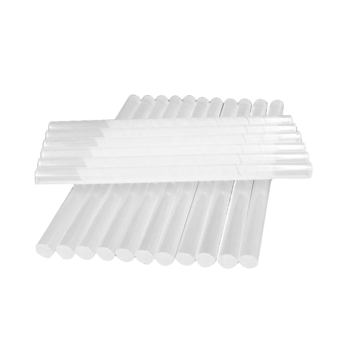 jojofuny 100pezzi Stick di Colla Caldo Trasparenti Strisce di Colla Caldo per Progetti Fai da Te Legno Vetro Cartone Tessuto Plastica Metallo Uso Quotidiano