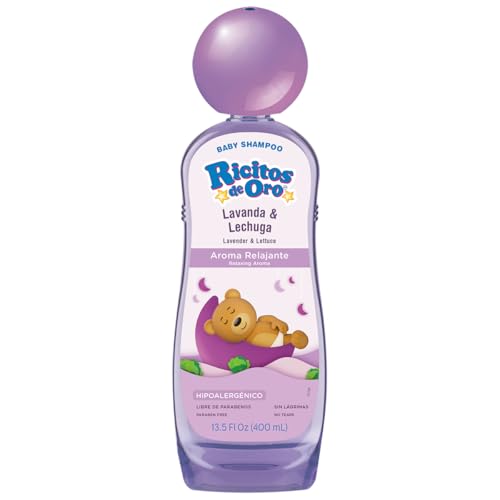 Higiene, Drugstore Ricitos de Oro Shampoo, Lavanda Lechuga, color Morado, 400 ml