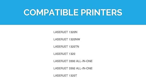 Miniatura 9 de LD Productos Recambios de cartucho de tóner compatibles para HP 49A Q5949A (negro, paquete de 2) para uso en impresora HP Laserjet: 1320, 1320n,
