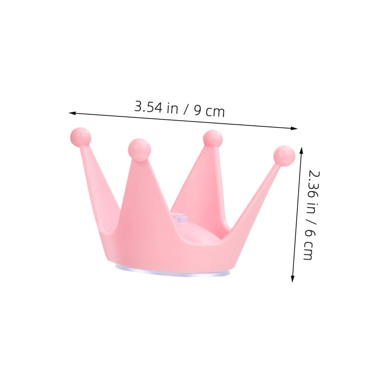 PRETYZOOM 3Pcs Crown Decorations with Suction Cups for and Bicycle Helmets Unique Ornaments for Women for Biking Cycling and Snowboarding