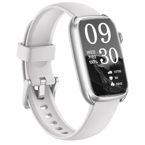 Health & Fitness Tracker, Smart Watch with Blood Pressure,Blood Oxygen, 24/7 Heart Rate Monitor,Sleep Tracker,Pedometer,Multi-Sport Mode, IP68 Waterproof Activity Trackers for Android&iPhone Women Men