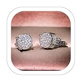 Simple Stud Earrings for Women, 925 Dainty Earrings Birthday Jewelry Gift today's deals Hypoallergenic overstock items clearance, 1pc, amazon haul store Todays Daily Deals Clearance amazon outlet