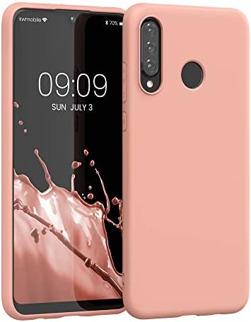 kwmobile Case Compatible with Huawei P30 Lite Case - Soft Slim Protective TPU Silicone Cover - Forest Green