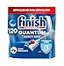 Finish Quantum Infinity Shine Pastiglie Lavastoviglie, 120 Capsule Lavastoviglie, Detergenti per Lavastoviglie per una Pulizia e Brillantezza Efficace