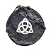 Celtic Triquetra Trinity Knot Medieval Shield Carry Storage Bag Backpack Shoulder Back Straps
