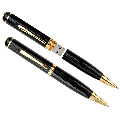 Q-SEE 8GB Ball-Point-Pen Video Camera, Black (2-Pack)