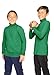 Boy's Oh So Soft Turtleneck Kelly Green Medium