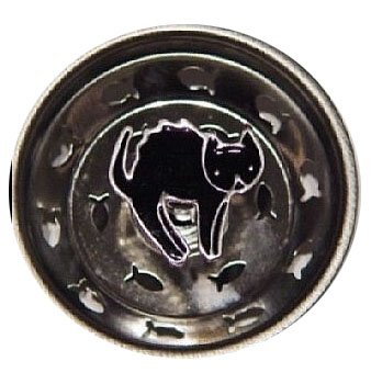 Billy-JoeBilly Joe Black Cat Sink Strainer