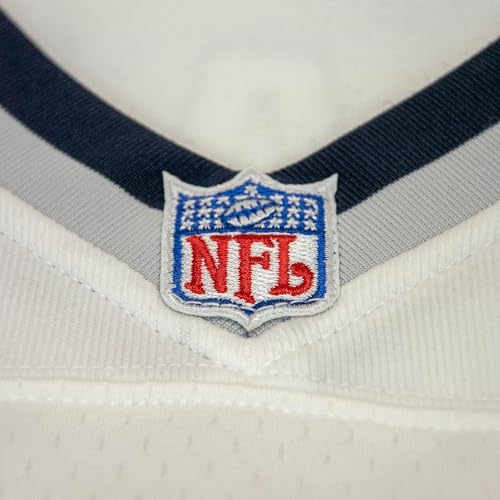 Mitchell & Ness Camiseta NFL Throwbacks Legacy Jersey – New England Patriots – Tom Brady 2000, Blanco, XXL