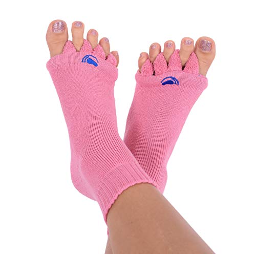 Image of Original Foot Alignment Socks Pink (Womens 7-9 /Mens 5-8) Happy Feet (Medium)