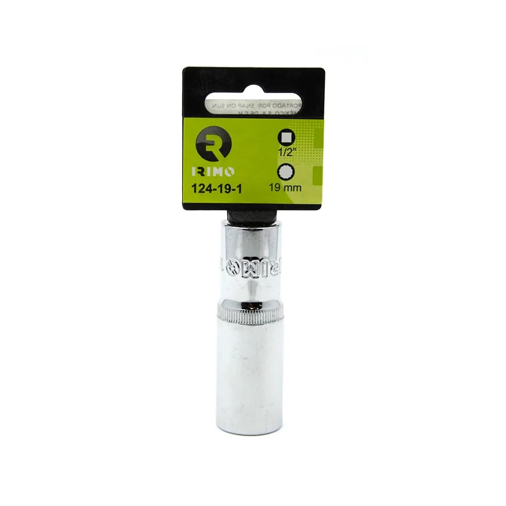 Vaso 1/2" bihexagonal 19mm, serie larga