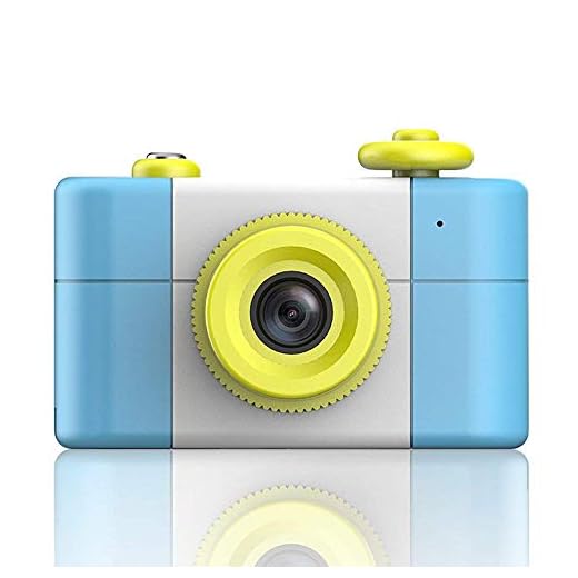 Anti-Fall Kids Camera Toys for Gifts, Shock-Proof Rechargeable Cute Mini HD 5.0mp 4X Digital Camera for Girls Dust-Proof Children Digital Video Camera with Photo Frame Preschool Camera Toys