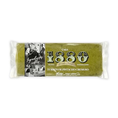 1880 Turrón de Pistacho Cremoso – Calidad Suprema – Tableta 230 g