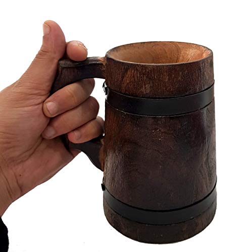 collectiblesBuy Handcrafted Rustic Wooden Viking Beer Stein