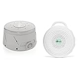 Marpac All-Natural White Noise Sound Machine Home and Away Bundle , Gray