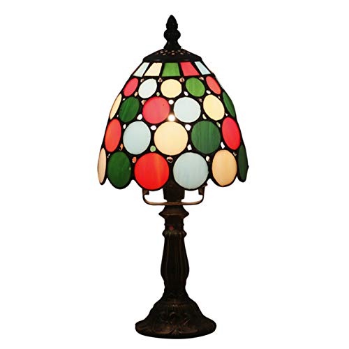XNCH Lámparas de Mesa Estilo Tiffany Lámparas de mesita de Noche Retro Europeas Cover