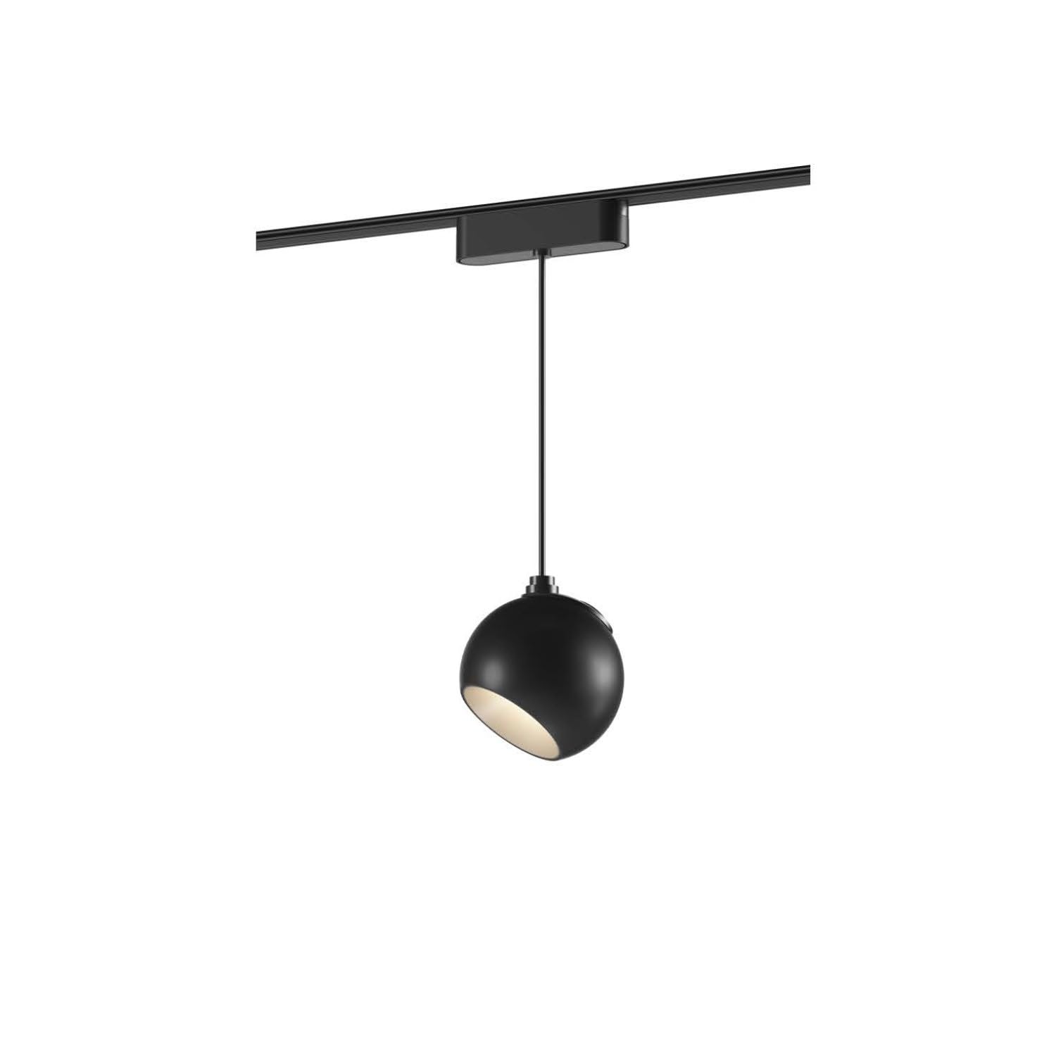 Spot LED Suspendu sur Rail Magnétique 25mm Extra-Plat 12W 48V Concave Ø100