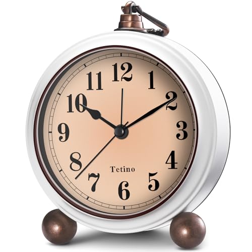 Analogalarmclockbatterypowereddeskclockswithnightlightsilentnontickingretrosimplydesignalarmclocksforlivingroombedroombedsidedormitorydecorgiftwhite Urban Country Home Decor Analog alarm clockbattery powered desk clocks with night lightsilent non tickingretro simply design alarm clocks for living room bedroom bedsidedormitorydecorgift white urban country home decor