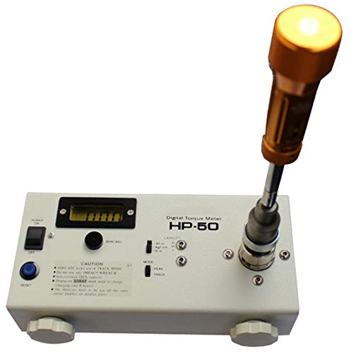 NEWTRY ZQ-10G Digital Display Torsion Tester/Torque Meter Torsiometer Dynamometer Portable Torsion Batch/Torque Wrench Calibrator with Test Head (HP-100)