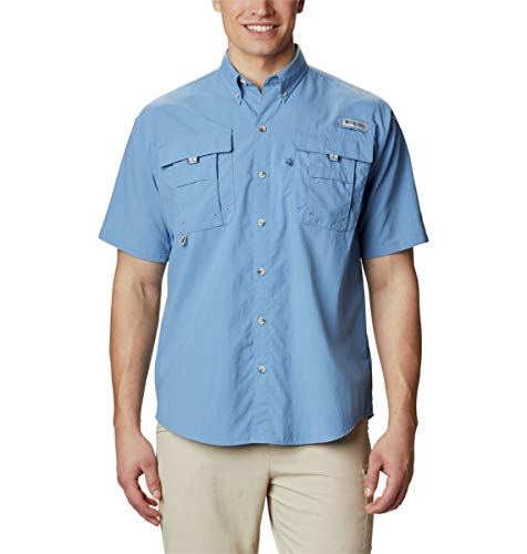 Chemise courte Columbia PFG Bahama II pour homme avec protection solaire