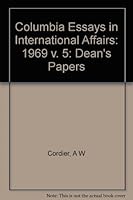 Columbia Essays in International Affiars 1969 Vol 5 0231034873 Book Cover