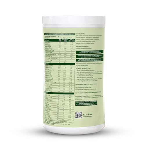 Image of Pro360 Nefro HP Powder - Vanilla Flavour, 750g - High Protein Dialysis Care Nutritional Supplement for Renal Support - Vanilla Protein Powder with L-Taurine, L-Carnitine & Essential Nutrients