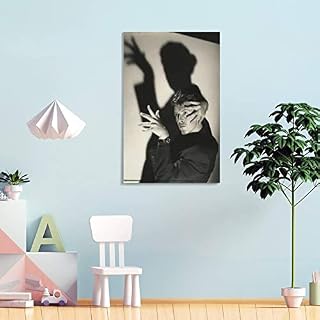 BDTSRT sans Cadre 60X90cm Impression sur Toile David Bowie Poster Vintage Musicn Family Bedroom Decor Posters - Les Beatles, Paul McCartney, John Lennon, RIngo Starr, George Harrison BDTSRT sans Cadre 60X90cm Impression sur Toile David Bowie Poster Vintage Musicn Family Bedroom Decor Posters – Image 3
