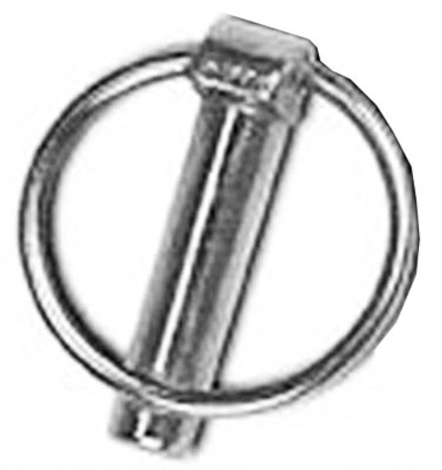 Lynch Pin, Cat 1, Yellow Zinc Plated, 7/16 x 1-1/4-In., 2-1