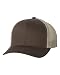 Flexfit/Yupoong 6606,6606T Retro Trucker Hat (Brown/Khaki)
